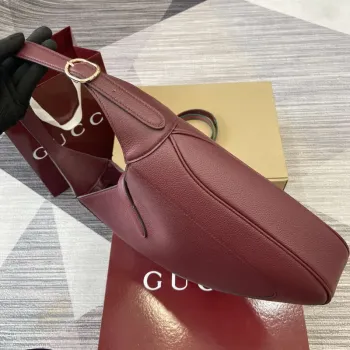Gucci 813650 Jackie Velká Kabelka Přes Rameno Červená
