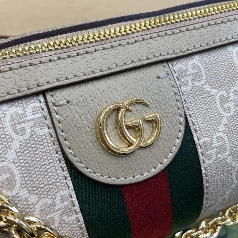 Gucci 795194 Ophidia Malá Kabelka Přes Rameno Ovesná