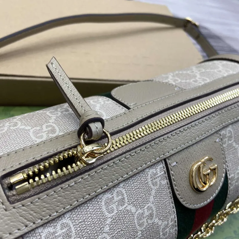 Gucci 795194 Ophidia Malá Kabelka Přes Rameno Ovesná