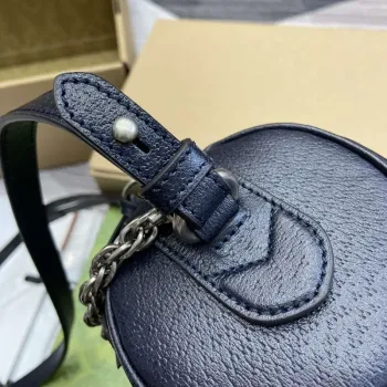 Gucci 795208 Ophidia Mini Ramenní Taška Modrá