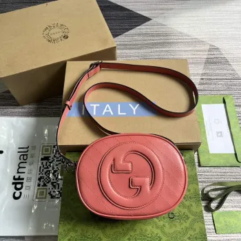 Gucci 760175 Blondie Mini Kabelka přes rameno Růžová
