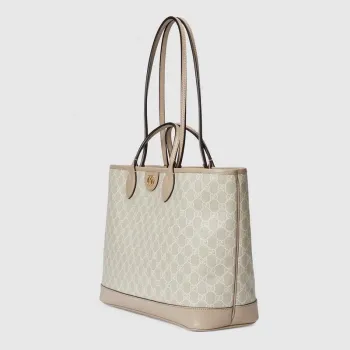 Gucci 739730 Ophidia Střední Taška Bežová a Ovesná