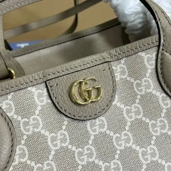 Gucci 739730 Ophidia Střední Taška Bežová a Ovesná