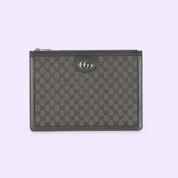 Gucci 674078 Ophidia Portfolio Case Šedá