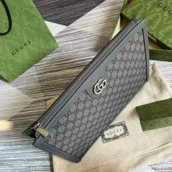 Gucci 674078 Ophidia Portfolio Case Šedá