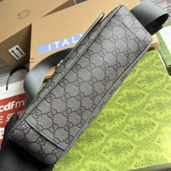 Gucci 761741 Ophidia Messenger Taška Šedá