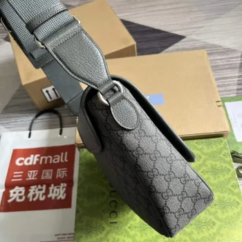 Gucci 761741 Ophidia Messenger Taška Šedá