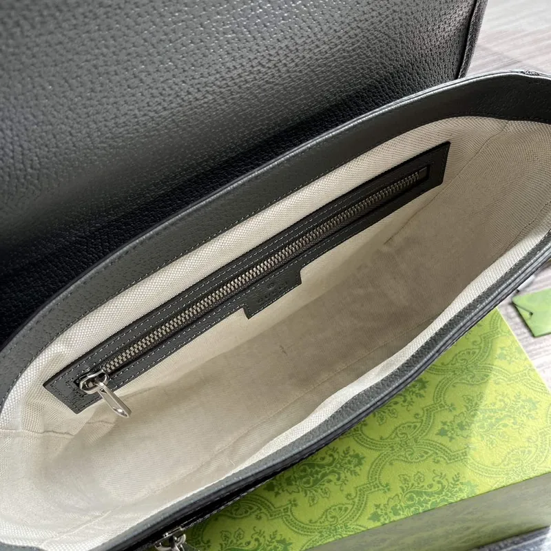 Gucci 761741 Ophidia Messenger Taška Šedá