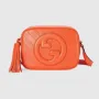 Gucci 742360 Gucci Blondie malá kabelka přes rameno oranžová kůže