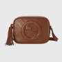 Gucci 742360 Gucci Blondie malá kabelka přes rameno Cuir kůže