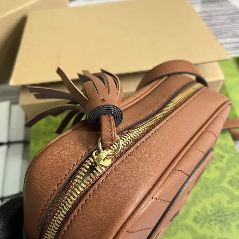 Gucci 742360 Gucci Blondie malá kabelka přes rameno Cuir kůže