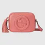 Gucci 742360 Gucci Blondie malá kabelka přes rameno Růžová kůže