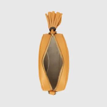 Gucci 742360 Gucci Blondie malá kabelka přes rameno Žlutá kůže