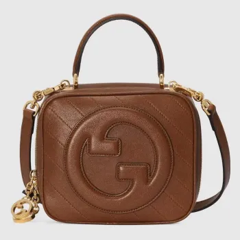 Gucci 744434 Gucci Blondie taška s horním držadlem Cuir kůže