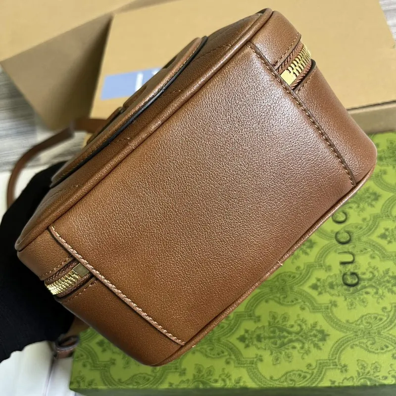 Gucci 744434 Gucci Blondie taška s horním držadlem Cuir kůže