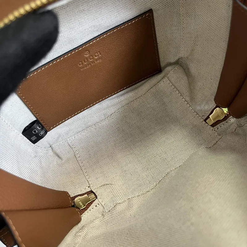 Gucci 744434 Gucci Blondie taška s horním držadlem Cuir kůže