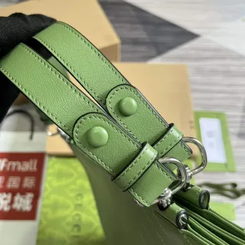 Gucci 751516 Gucci Blondie Střední Tote Taška Světle Zelená kůže