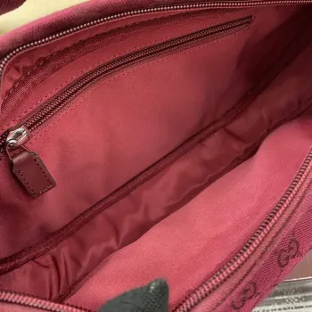 Gucci 802096 Malá GG Křížová Taška Červená