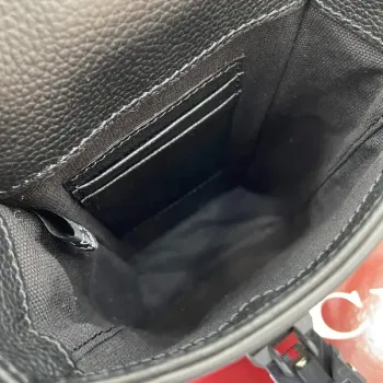 Gucci 800312 Super Mini Crossbody Taška Černá