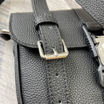 Gucci 800313 Super Mini Ramenní Taška Černá