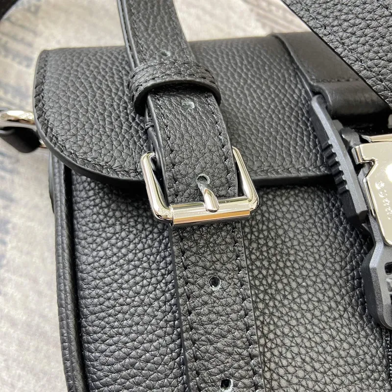 Gucci 800313 Super Mini Ramenní Taška Černá