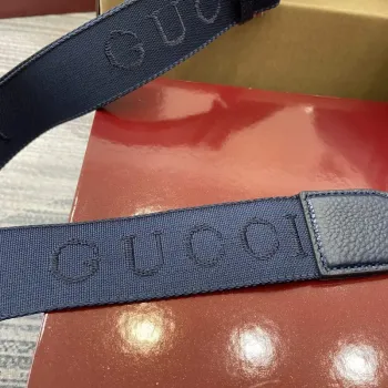 Gucci 795213 GG Super Mini Taška Tmavě Modrá