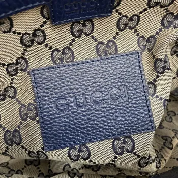 Gucci 794872 GG Křížová taška Tmavě modrá