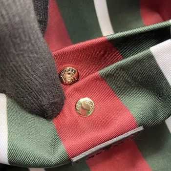 Gucci 815118 GG Emblem Mini Bucket Bag Černá
