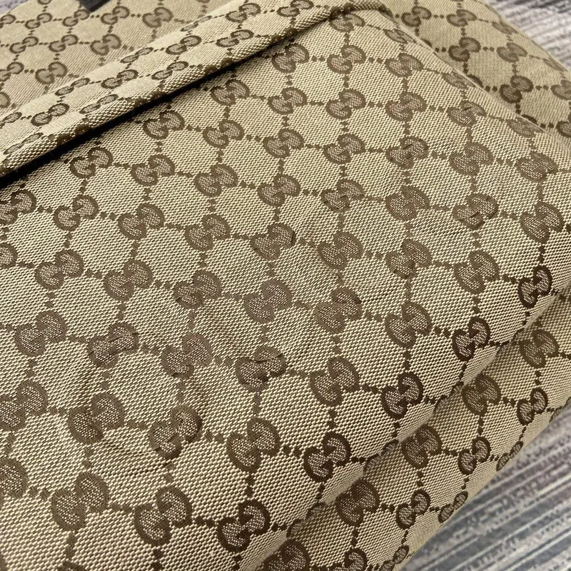 Gucci 802166 Velká GG Taška Hnědá