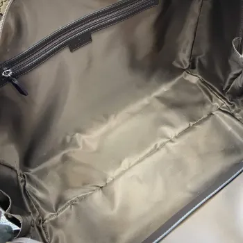 Gucci 802095 Střední GG Duffle Taška Hnědá