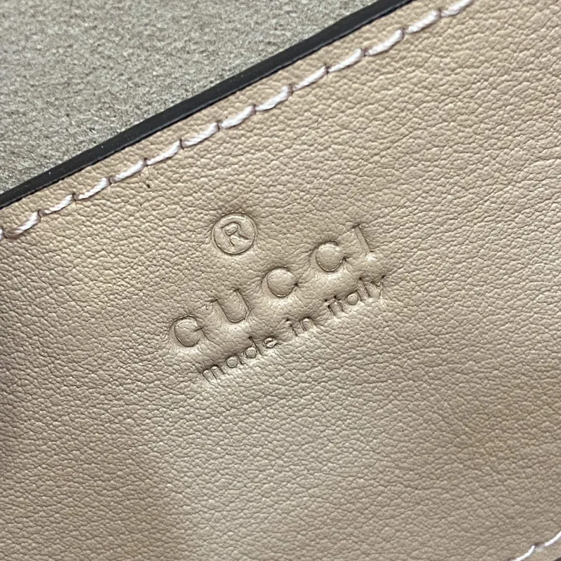 Gucci 409487 Padlock Malá Ramenní Taška Růžová