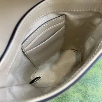 Gucci 772795 GG Super Mini Bucket Bag Světle béžová