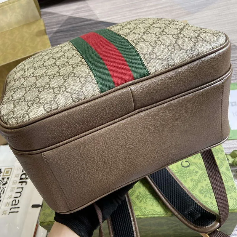 Gucci 779901 Ophidia GG Batoh Hnědý