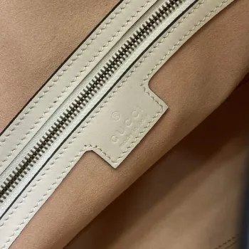 Gucci 779724 GG Marmont Střední Tote Taška Bílá