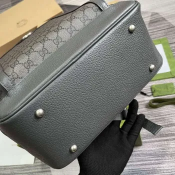 Gucci 745718 Ophidia GG Střední batoh Šedý
