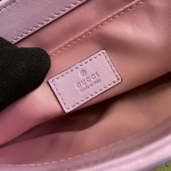 Gucci 764255 Gucci Horsebit Chain Střední kabelka přes rameno Symphony powder