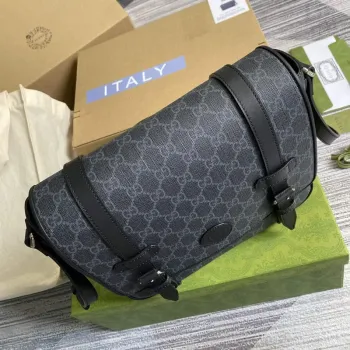 Gucci 658542 GG Messenger Bag Černá