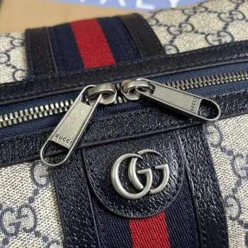 Gucci 739391 Gucci Savoy toaletní taška modrá