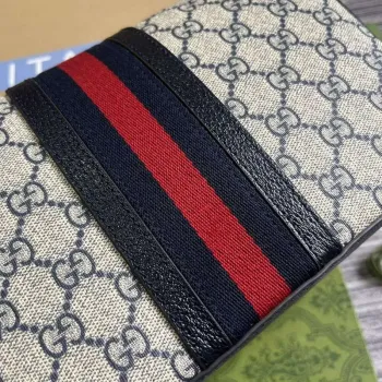 Gucci 739391 Gucci Savoy toaletní taška modrá