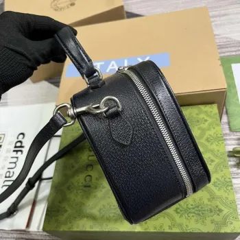 Gucci 772157 Ophidia GG Mini Taška s Horním Uchem Modrá