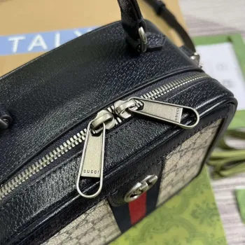 Gucci 772157 Ophidia GG Mini Taška s Horním Uchem Modrá