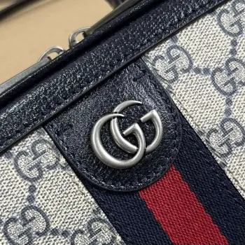 Gucci 772157 Ophidia GG Mini Taška s Horním Uchem Modrá