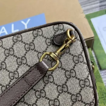 Gucci 760245 Ophidia GG Pouch Bag Hnědá