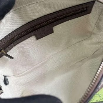 Gucci 760245 Ophidia GG Pouch Bag Hnědá