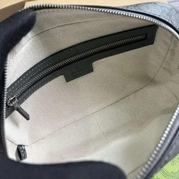 Gucci 760245 Ophidia GG Pouch Bag Šedá