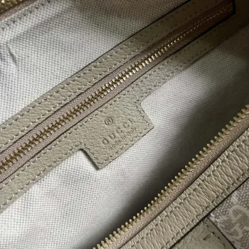 Gucci 772061 Gucci Ophidia GG Malá taška s horním držadlem ovesná