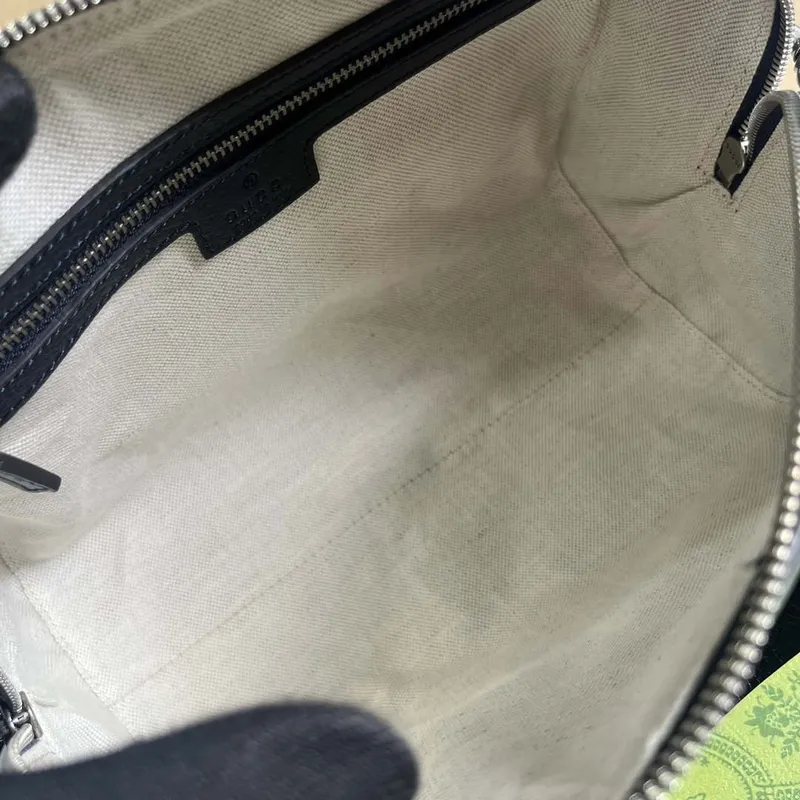 Gucci 772061 Gucci Ophidia GG Malá kabelka s horním držadlem Černá