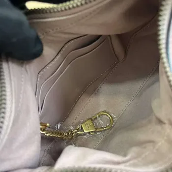 Gucci 770983 GG Marmont Mini taška ve tvaru půlměsíce světle růžová