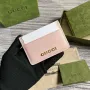 Gucci 773428 Karta s logem Gucci Světle růžová