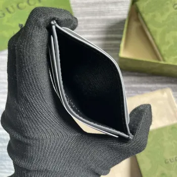 Gucci 773428 Karta s logem Gucci Černá